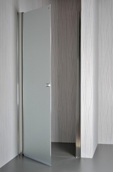 ARTTEC Jednokřídlé sprchové dveře do niky MOON 75 - 80 cm grape sklo