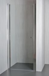 ARTTEC Jednokřídlé sprchové dveře do niky MOON 80 - 85 cm čiré sklo
