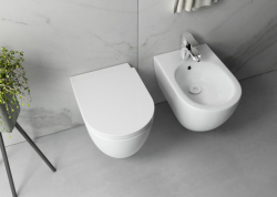 INFINITY bidet závěsný, 36,5x53cm, bílá mat (10NF41001-2L)