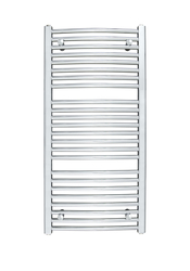 Koupelnový radiátor OMEGA R, Rozměr radiátoru - 600 × 1173 mm, výkon 637 W, Připojení radiátoru - Spodní připojení, Radiátory - Barevné provedení - Bílá