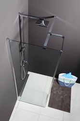 MODULAR SHOWER stěna k instalaci na zeď, pro připojení pevného panelu, 900 mm