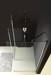 MODULAR SHOWER stěna k instalaci na zeď, pro připojení pevného panelu, 900 mm