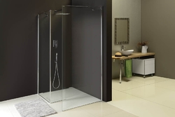 MODULAR SHOWER stěna k instalaci na zeď, pro připojení pevného panelu, 900 mm