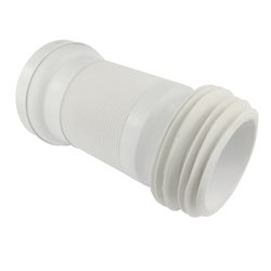 KLUM WC napojení ø 110 mm, flexi bez drátu, vestavná délka 150 - 500 mm (PR7097B)