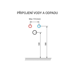 MEREO Bino koupelnová skříňka, umyvadlo litý mramor, 100 cm, bílá/bílá (CN662M)