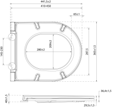 ISVEA INFINITY WC sedátko, SLIM, odnímatelné, Soft Close, terracotta (40KF0548I-S)