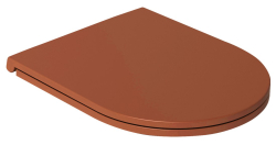 ISVEA INFINITY WC sedátko, SLIM, odnímatelné, Soft Close, terracotta (40KF0548I-S)