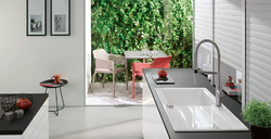 Keramický dřez s odkapem VILLEROY & BOCH ARCHITECTURA 860.0 Barva: bílá keramika