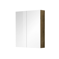 MEREO Aira, Mailo, Opto, Vigo koupelnová galerka 60 cm, zrcadlová skříňka, dub Riviera (CN716GH)