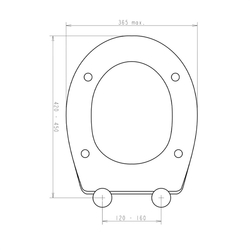 MEREO WC sedátko pro VSD74 - CSS117 (3556)