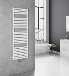 AQUALINE TONDI otopné těleso rovné 450x1330 mm, středové připojení, bílá (DT470T)