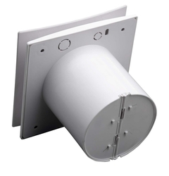 SAPHO EIRA koupelnový ventilátor axiální s časovačem, 15 W, potrubí 100 mm, bílá (EI102)
