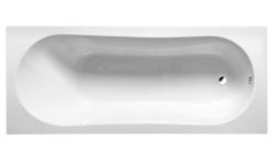 AQUALINE JIZERA vana 170x70x39cm, bez nožiček, bílá II. jakost (G1770_QM-01)