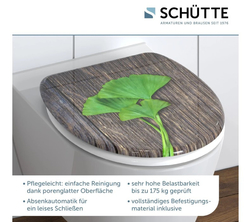 Schütte GINGKOundWOOD | Duroplast, Soft Close