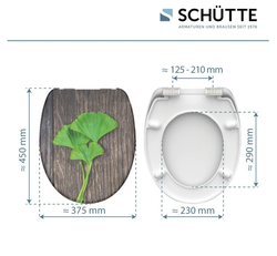 Schütte GINGKOundWOOD | Duroplast, Soft Close