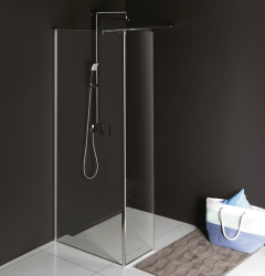 POLYSAN MODULAR SHOWER zástěna s pojezdy 1200 mm, černá (MS5-120B)