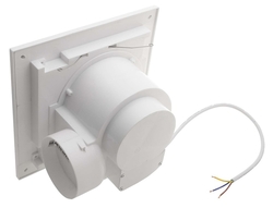 SAPHO TECTO stropní ventilátor axiální s časovačem, 20W, potrubí 100mm, bílá (TC202)