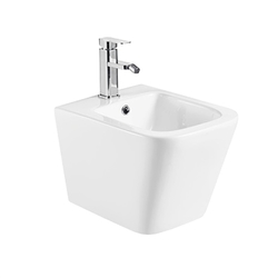 MEREO Bidet závěsný kapotovaný , 485x345x330, keramický, bílý (VSD83B)